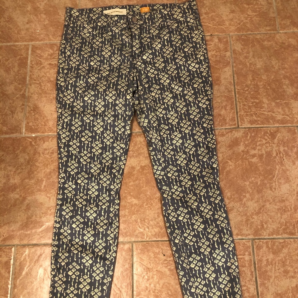Anthropologie pilcro  skinny pants 29